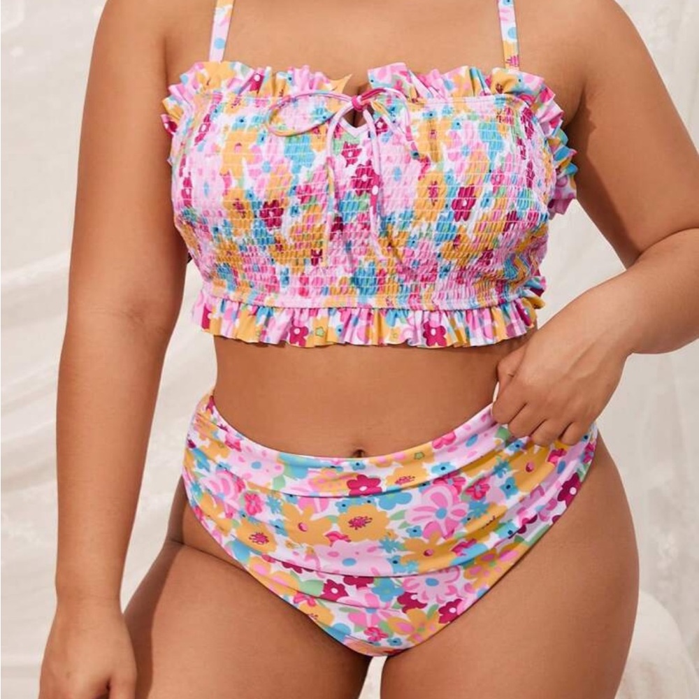 Women’s Floral Two Piece Swimsuit